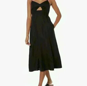 The Drop. Black cutout  dress